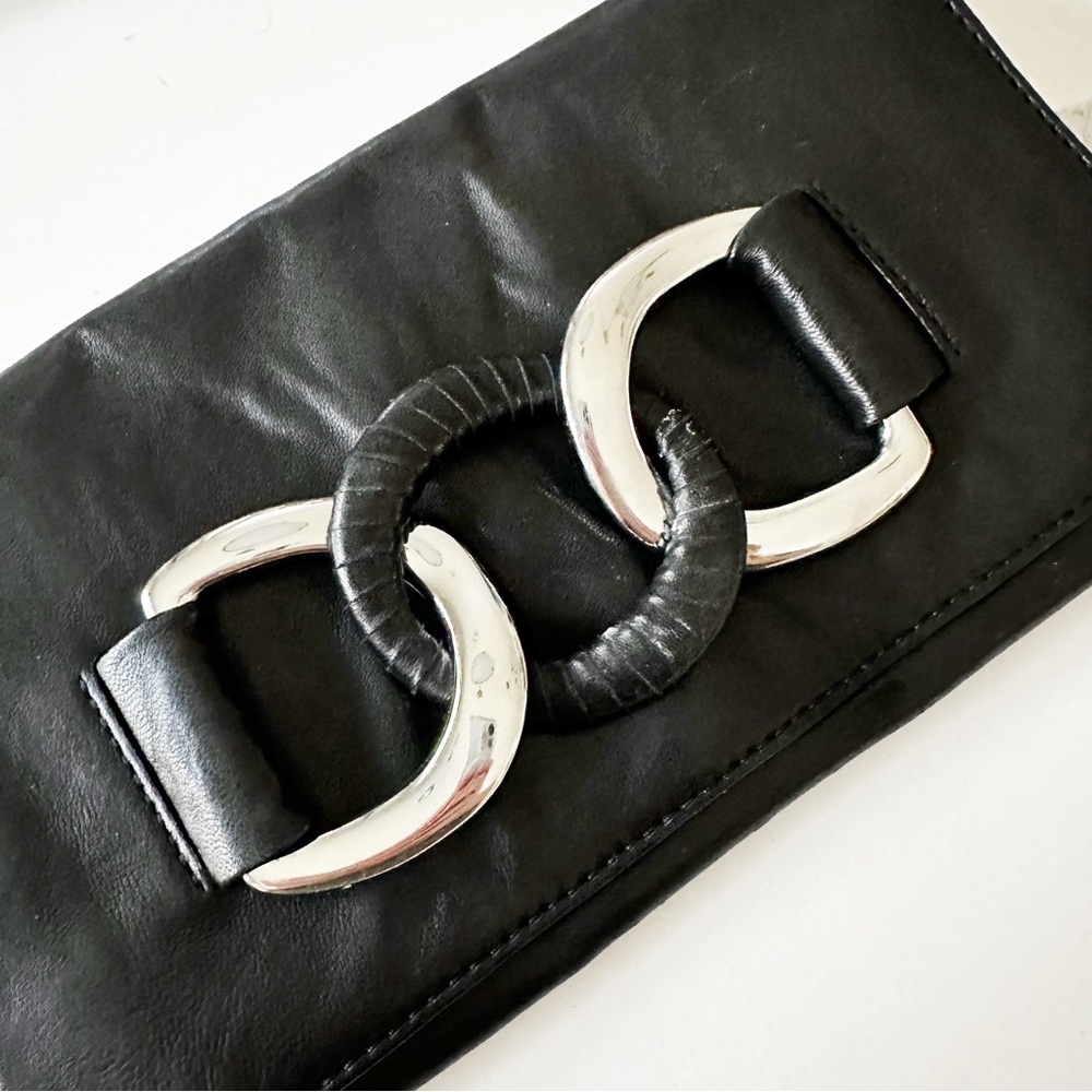 Michael Kors ID Chain Leather Clutch - Picture 9 of 12
